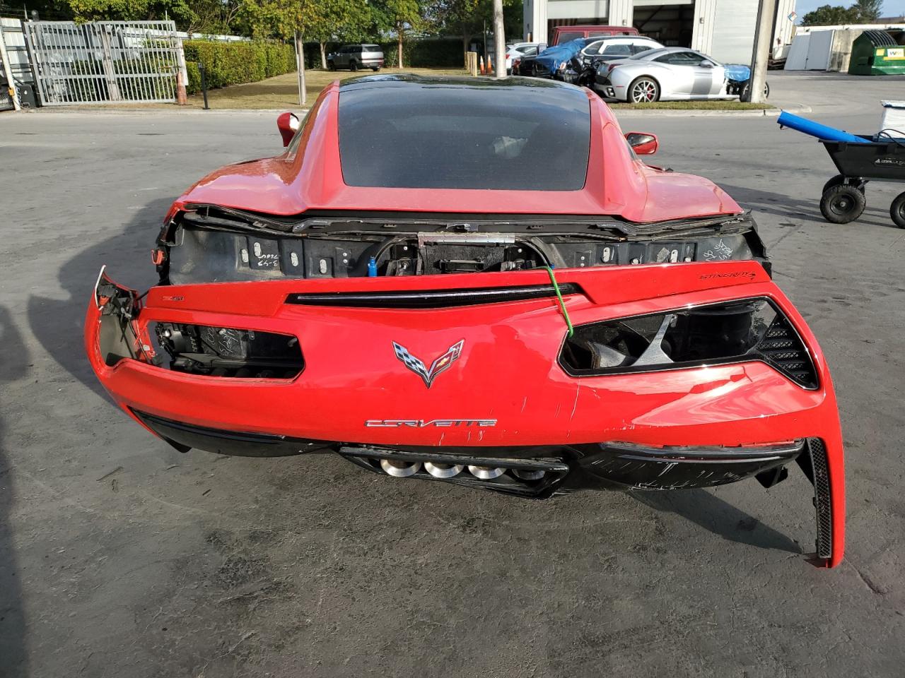 VIN 1G1YM2D77E5127423 2014 CHEVROLET CORVETTE no.6