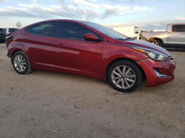  HYUNDAI ELANTRA 2015 Burgundy