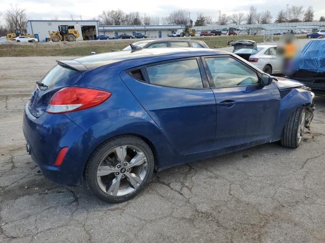 Coupet HYUNDAI VELOSTER 2017 Granatowy