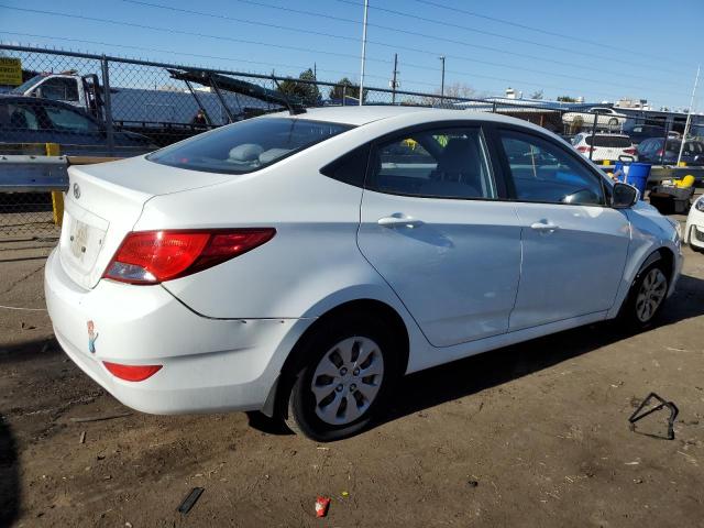  HYUNDAI ACCENT 2016 Белы