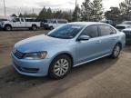 2013 Volkswagen Passat S за продажба в Denver, CO - Hail