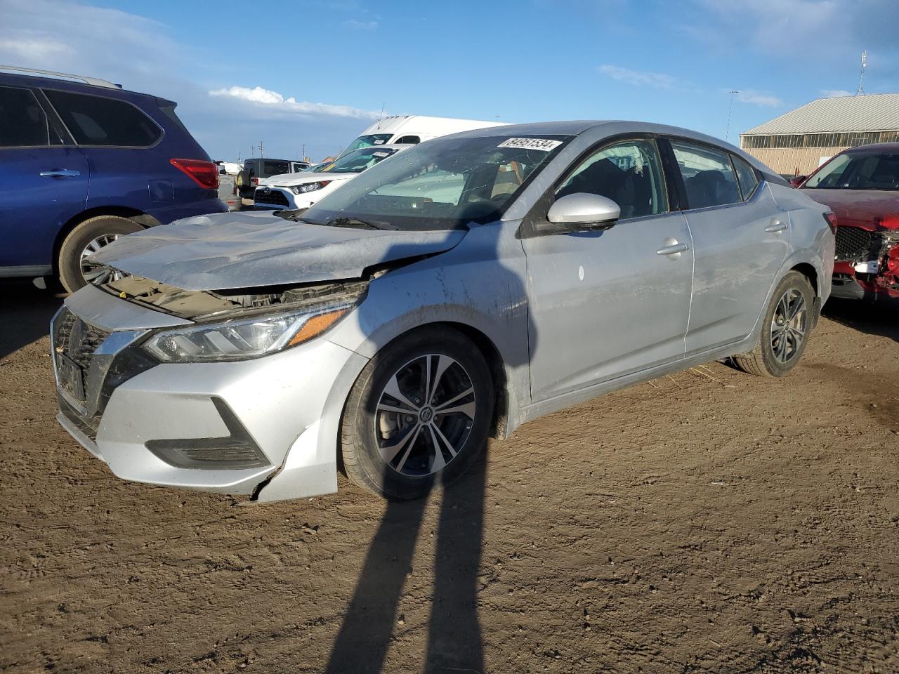 2020 Nissan Sentra Sv for Sale in Brighton, CO - Front End