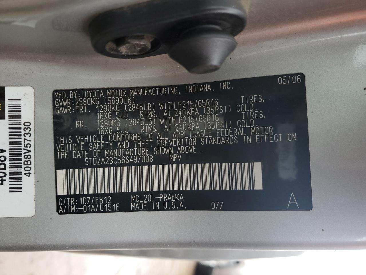 2006 Toyota Sienna - Image 13