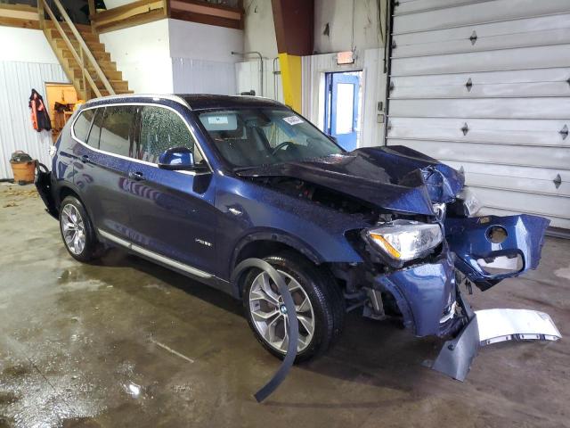  BMW X3 2016 Синий