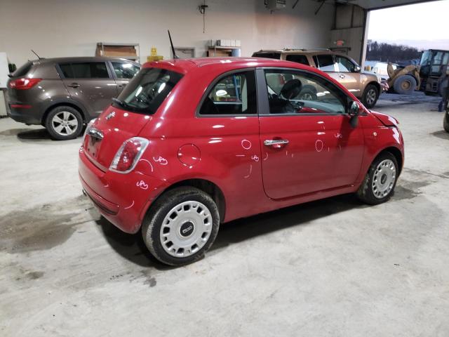  FIAT 500 2013 Красный