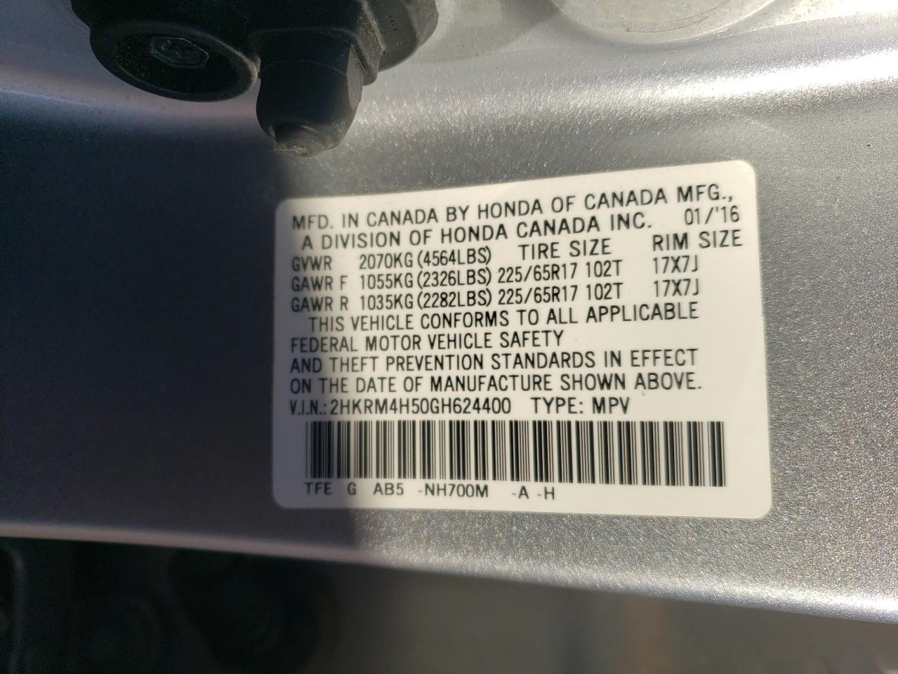 2016 Honda CR-V - Image 13