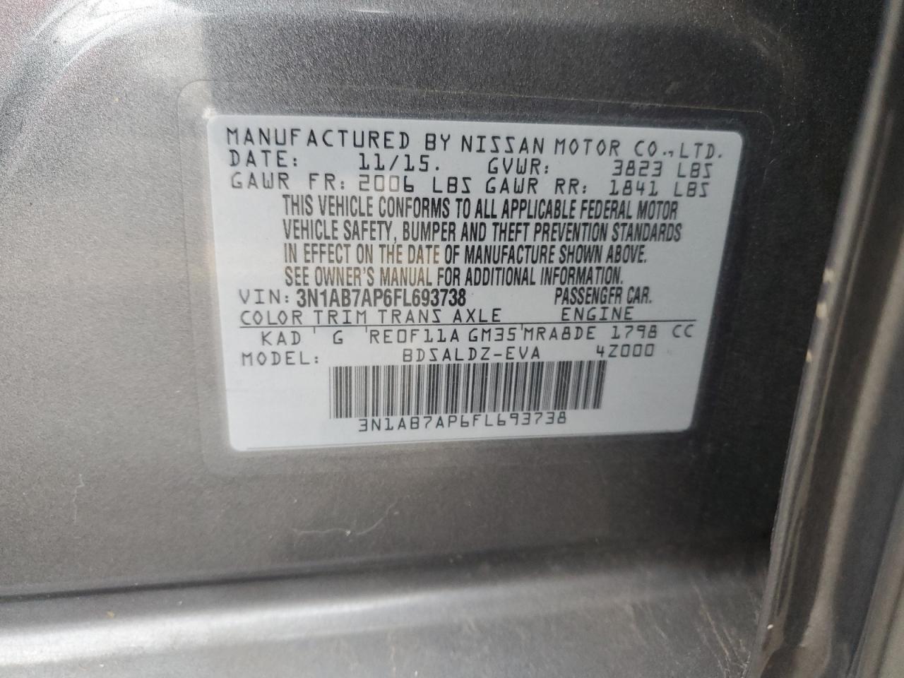 2015 Nissan Sentra - Image 12
