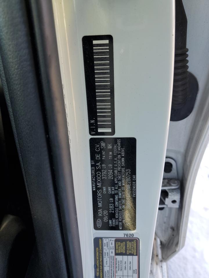 3KPF34AD0ME280753 2021 KIA FORTE - Image 14