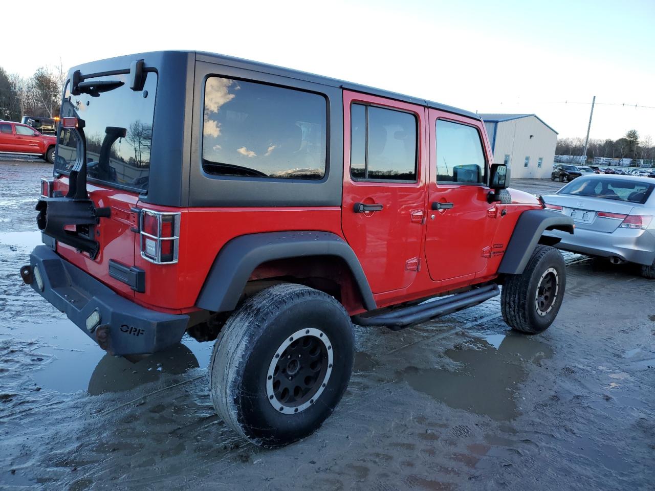 VIN 1C4BJWDG5EL134637 2014 JEEP WRANGLER no.3