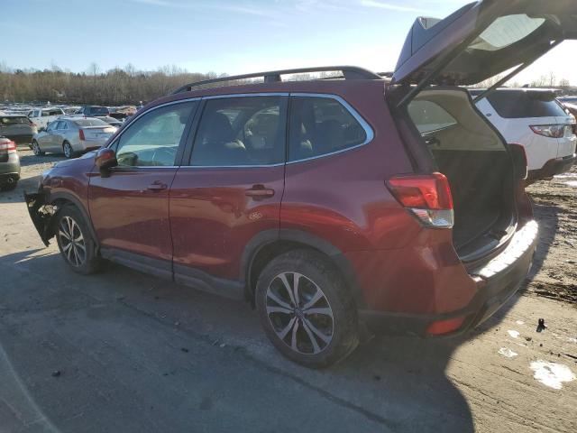  SUBARU FORESTER 2019 Czerwony