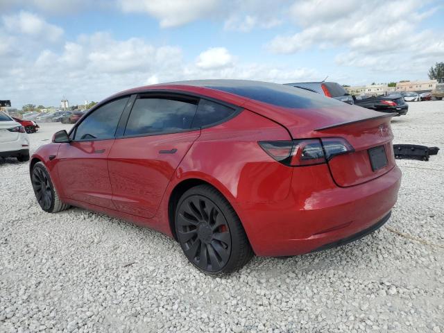  TESLA MODEL 3 2023 Czerwony