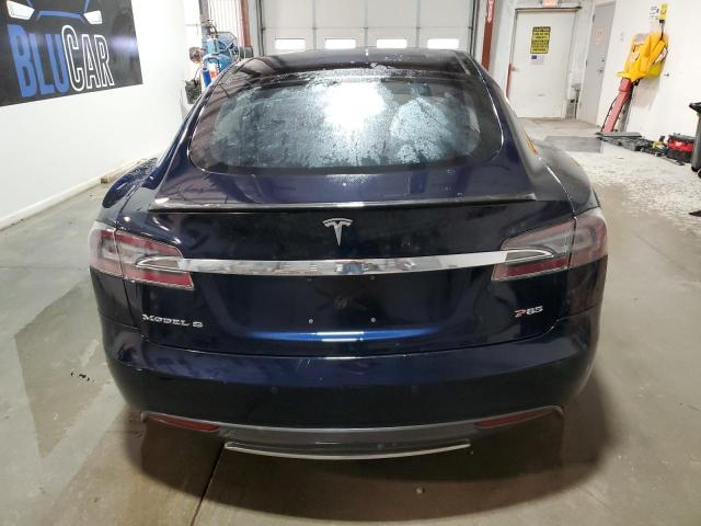 Хэтчбеки TESLA MODEL S 2013 Синий