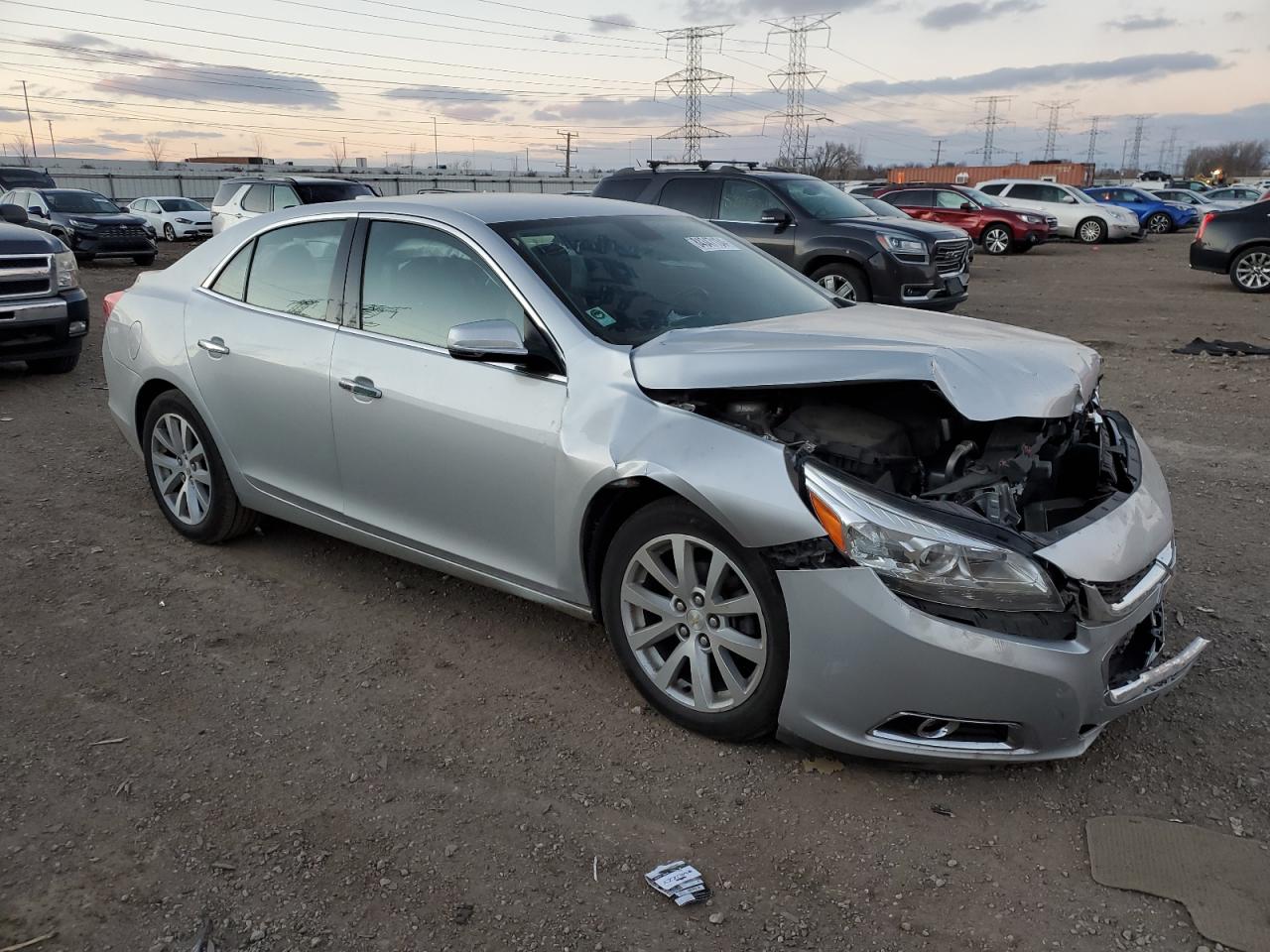 VIN 1G11F5SL6FF266595 2015 CHEVROLET MALIBU no.4