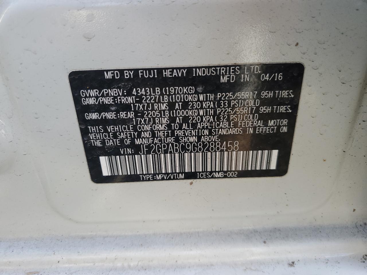 2016 Subaru XV - Image 14
