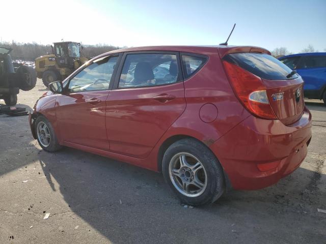  HYUNDAI ACCENT 2012 Red