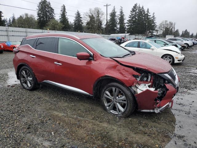  NISSAN MURANO 2019 Czerwony