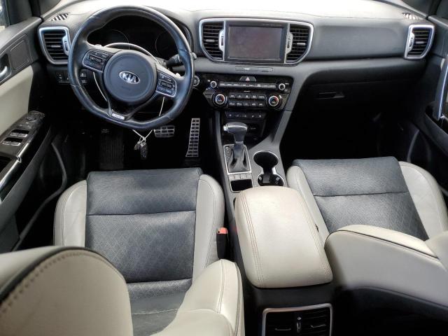  KIA SPORTAGE 2017 Чорний