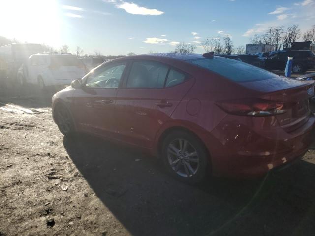  HYUNDAI ELANTRA 2017 Czerwony