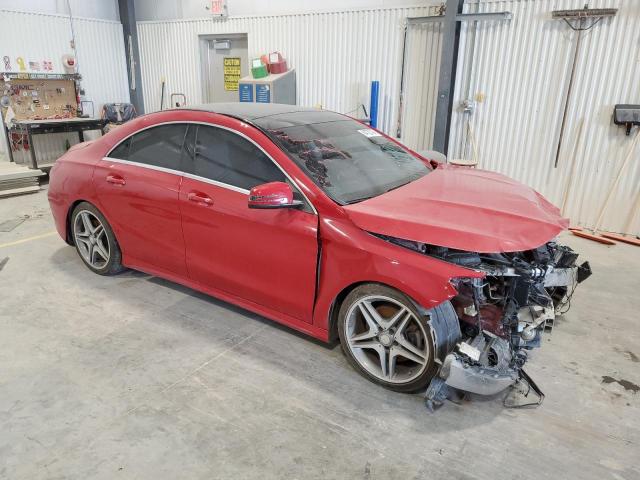 Sedans MERCEDES-BENZ CLA-CLASS 2014 Red