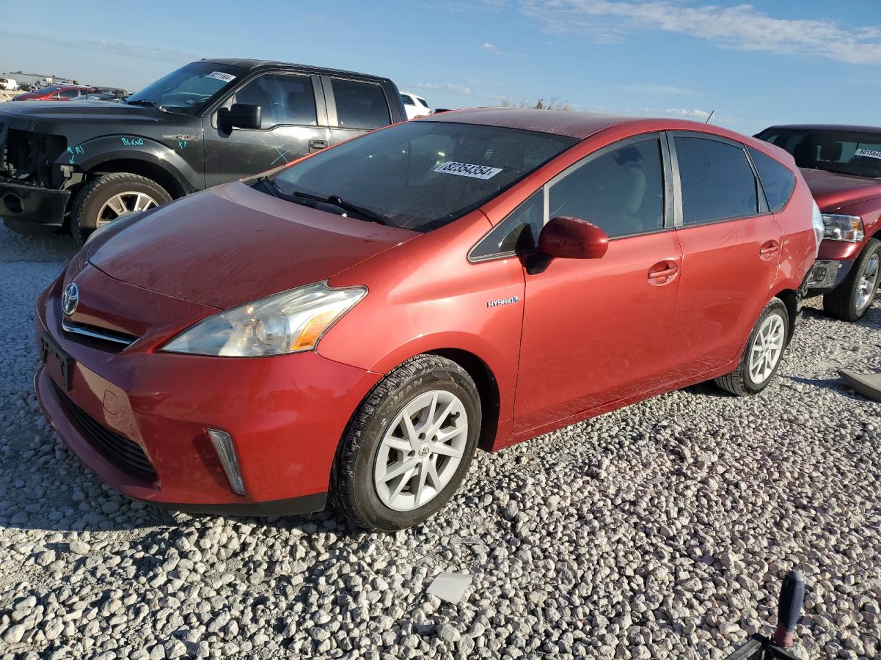 VIN JTDZN3EUXEJ002376 2014 TOYOTA PRIUS no.1