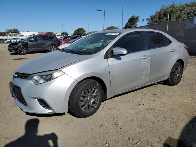  TOYOTA COROLLA 2015 Srebrny