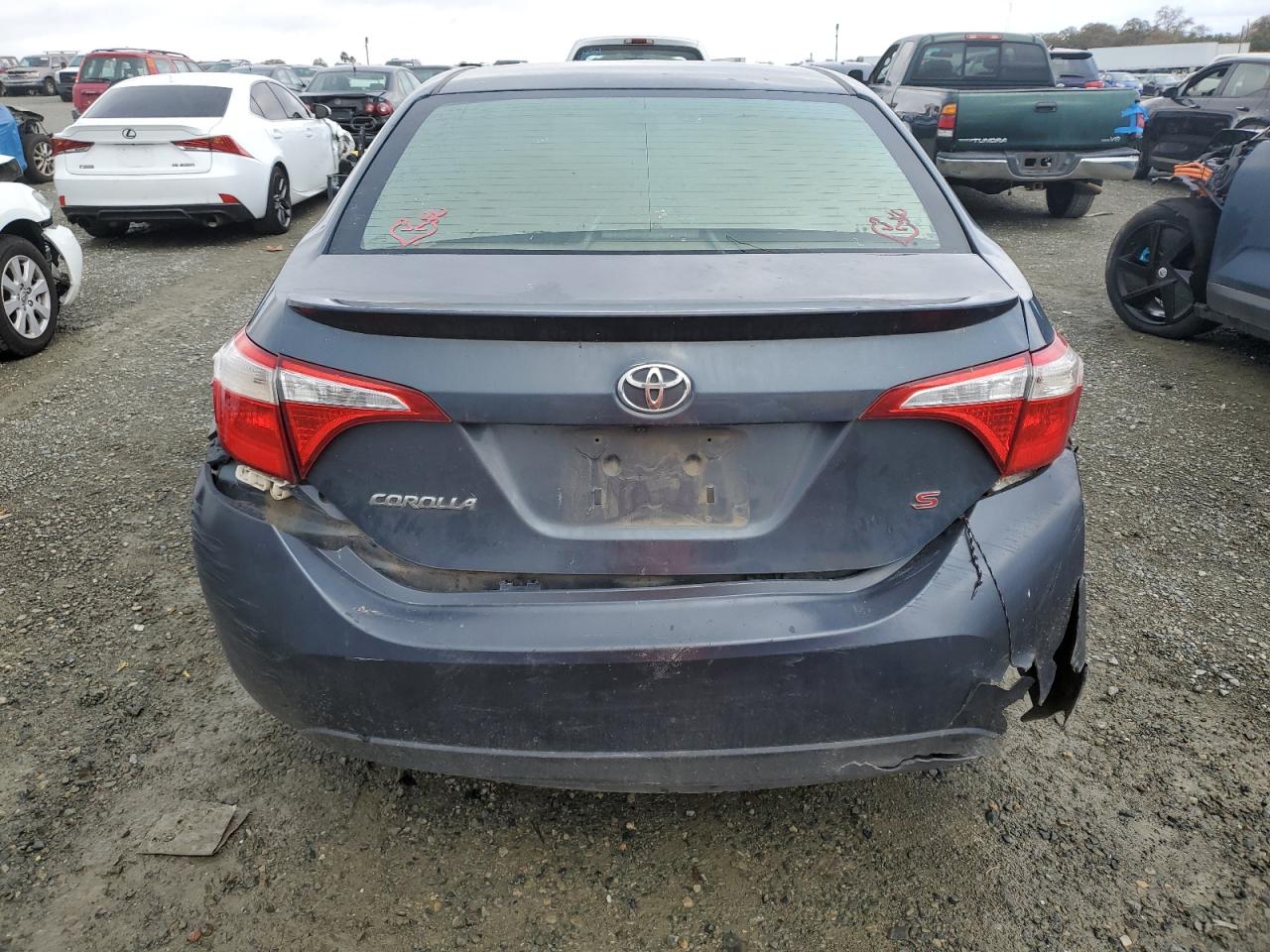 VIN 2T1BURHEXFC344807 2015 TOYOTA COROLLA no.6