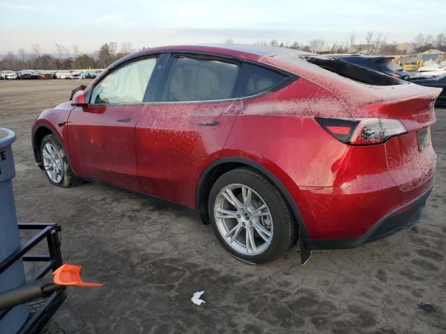  TESLA MODEL Y 2024 Красный