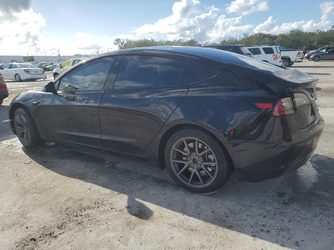 VIN 5YJ3E1EA2MF093844 2021 TESLA MODEL 3 no.2