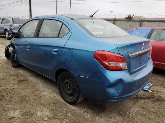  MITSUBISHI MIRAGE 2017 Синий