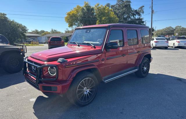  MERCEDES-BENZ G-CLASS 2019 Czerwony