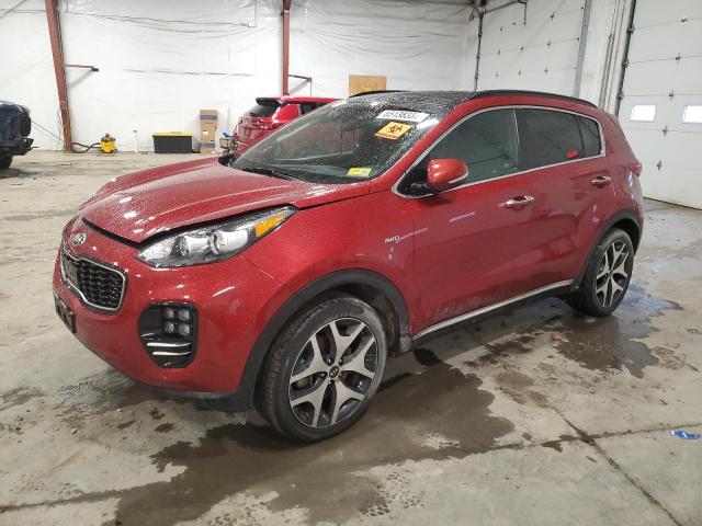  KIA SPORTAGE 2018 Red