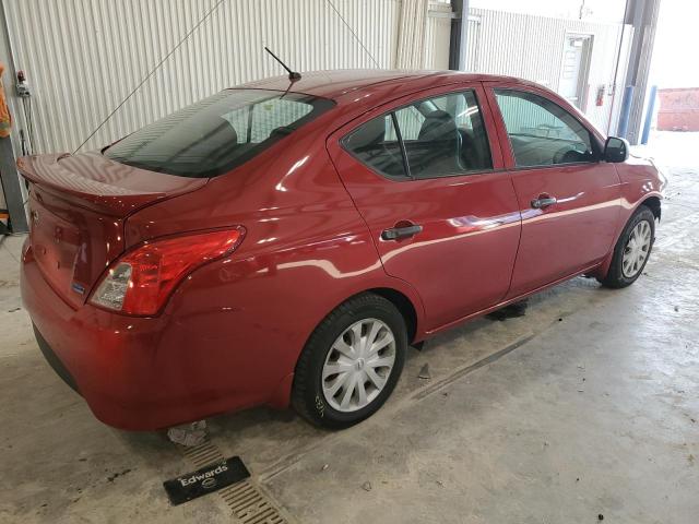  NISSAN VERSA 2015 Czerwony