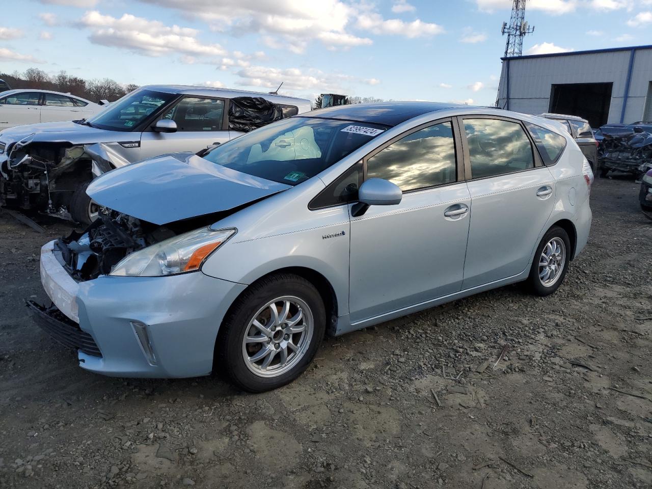 VIN JTDZN3EU1E3339166 2014 TOYOTA PRIUS no.1