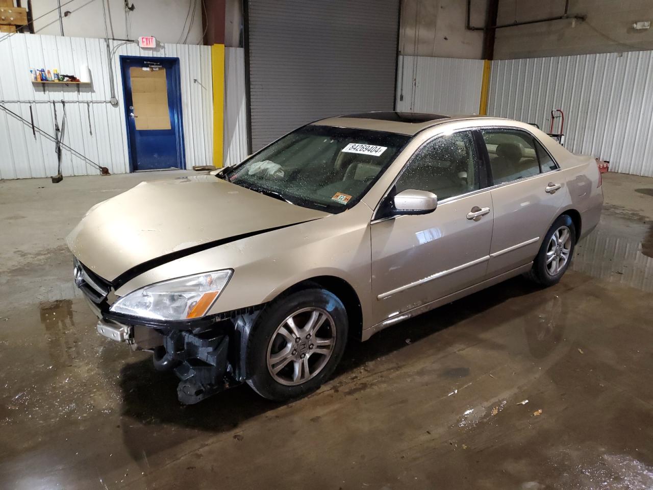 2007 Honda Accord Ex за продажба в Glassboro, NJ - Front End