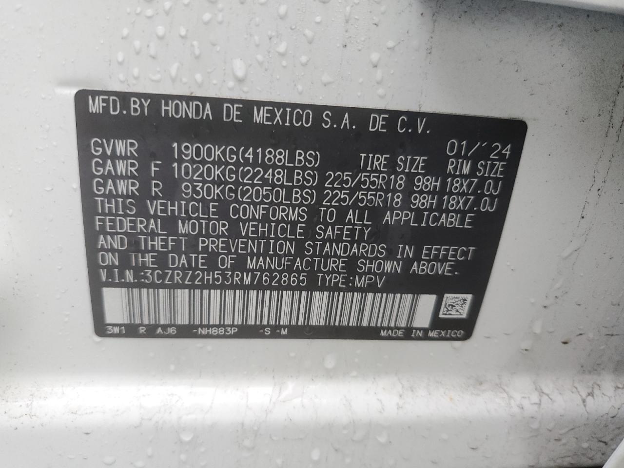 2024 Honda HR-V - Image 14