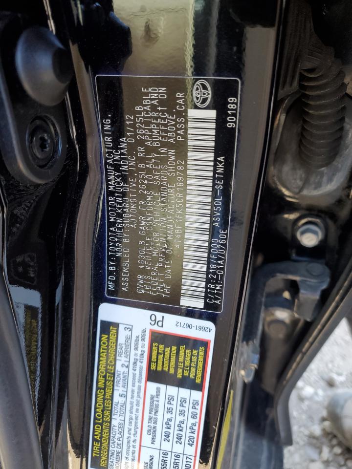 2012 Toyota Camry - Image 12