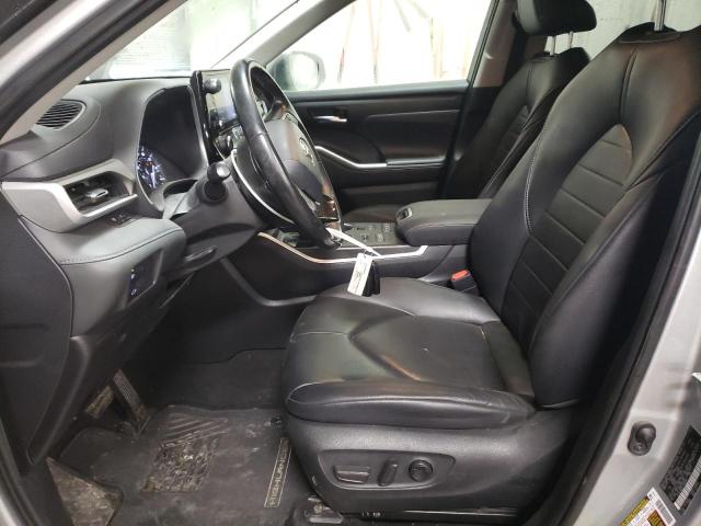 TOYOTA HIGHLANDER 2020 Srebrny