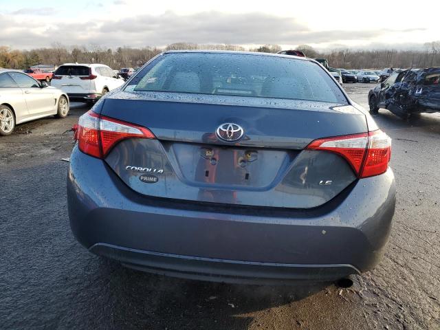 Sedans TOYOTA COROLLA 2016 Szary