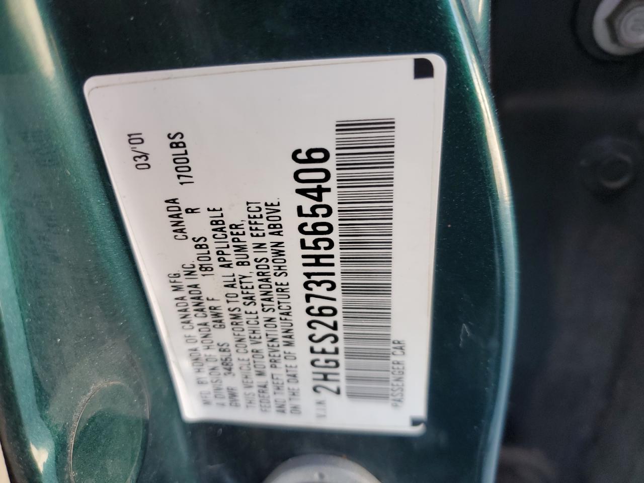 2001 Honda Civic - Image 13