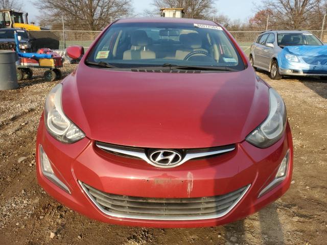  HYUNDAI ELANTRA 2015 Красный