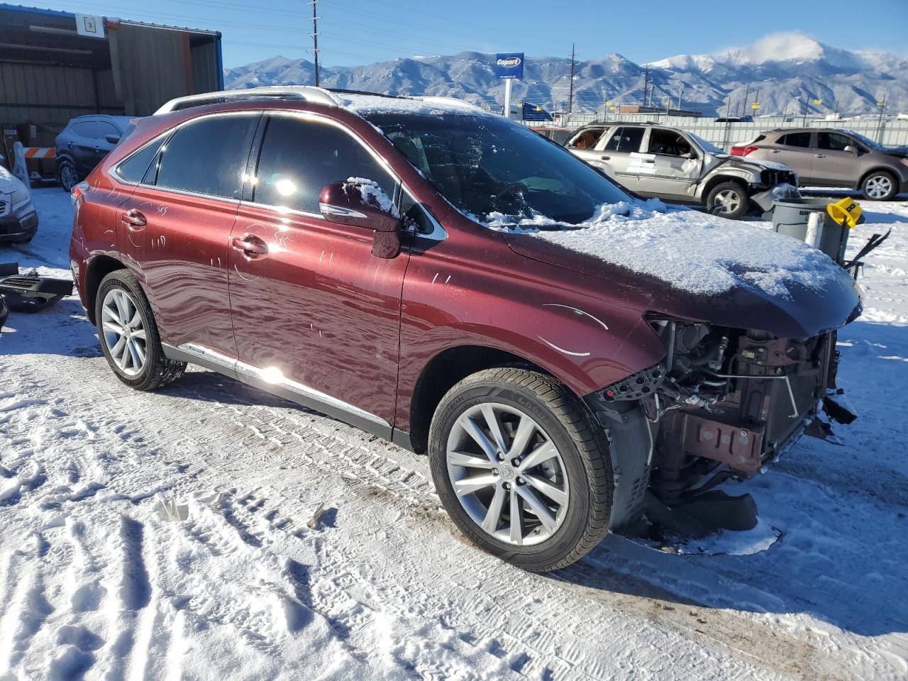 VIN 2T2BC1BA5FC006382 2015 LEXUS RX450 no.4