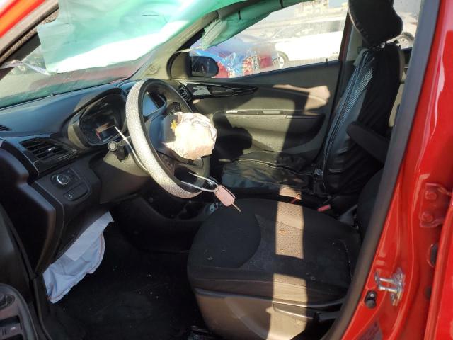  CHEVROLET SPARK 2016 Czerwony