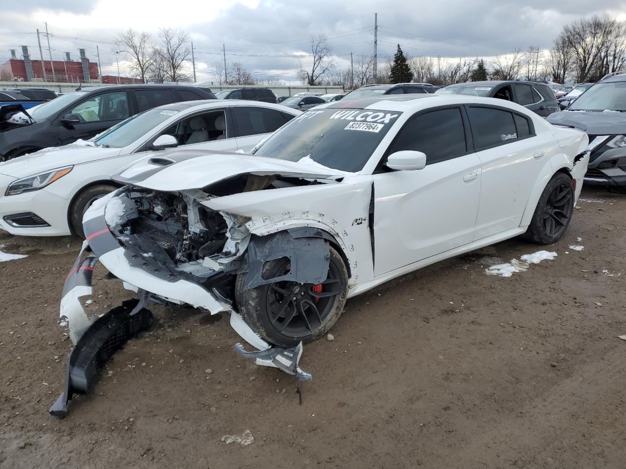 VIN 2C3CDXGJ4NH142545 2022 DODGE CHARGER no.1