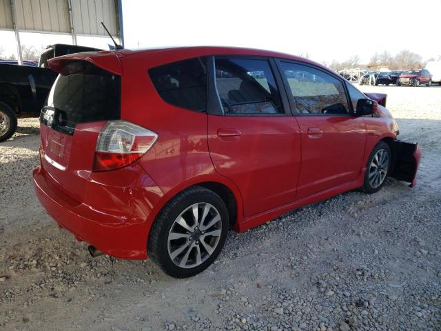  HONDA FIT 2013 Красный