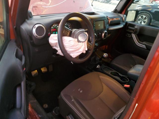  JEEP WRANGLER 2014 Оранжевый