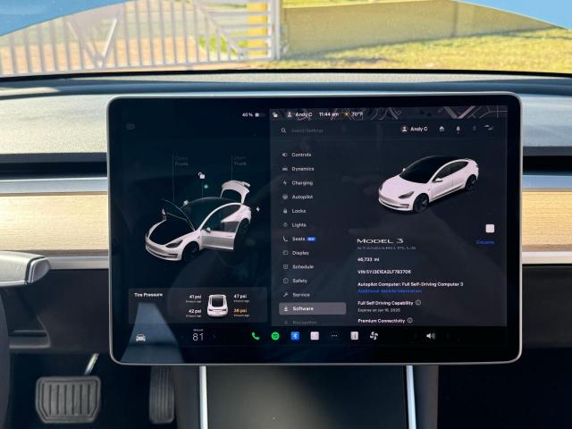  TESLA MODEL 3 2020 Білий