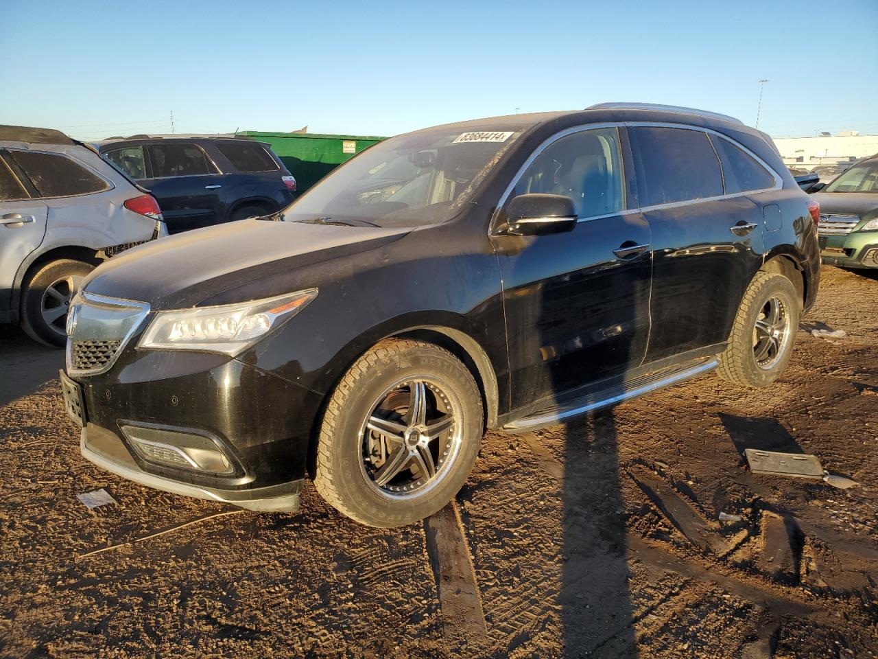 VIN 5FRYD4H89EB047642 2014 ACURA MDX no.1