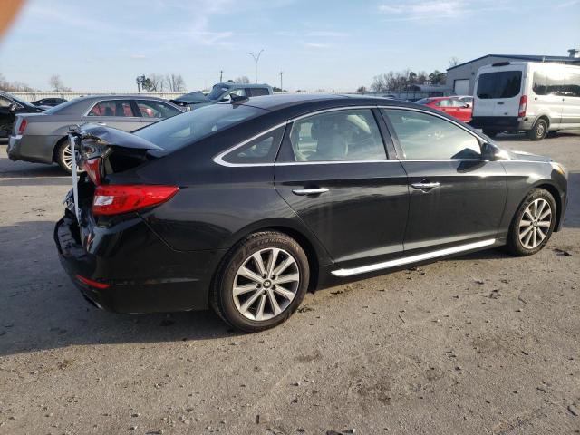  HYUNDAI SONATA 2016 Czarny