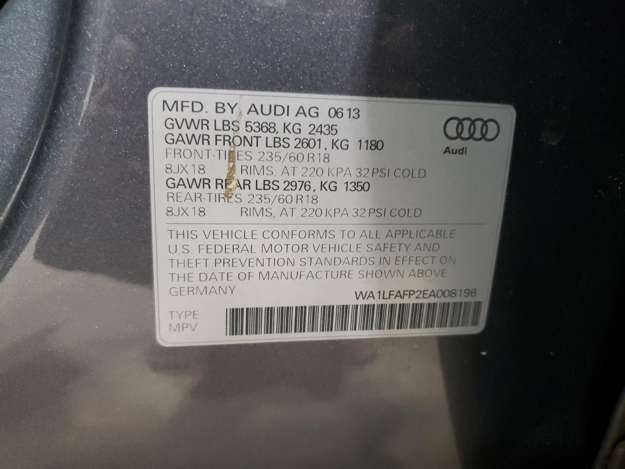 2014 Audi Q5 - Image 13