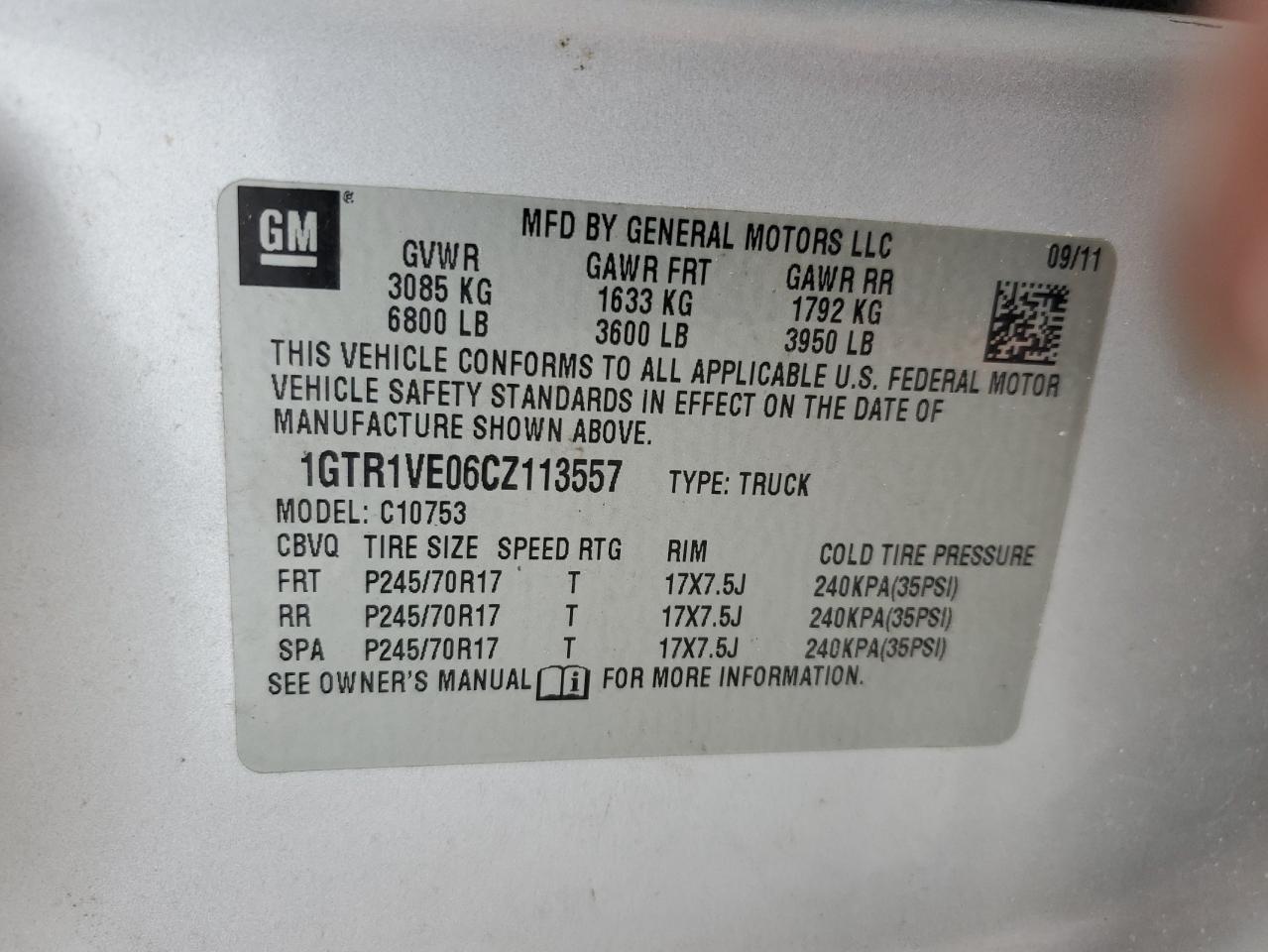 2012 GMC Sierra - Image 12